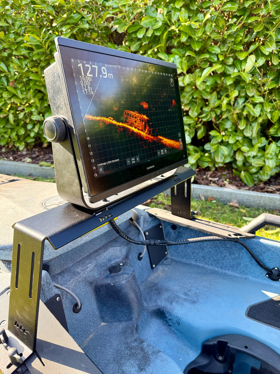 HTC Echolothalterung Kajak für Hobie Pro Angler 14 (PA14) – stabil, passgenau & ausbaufähig