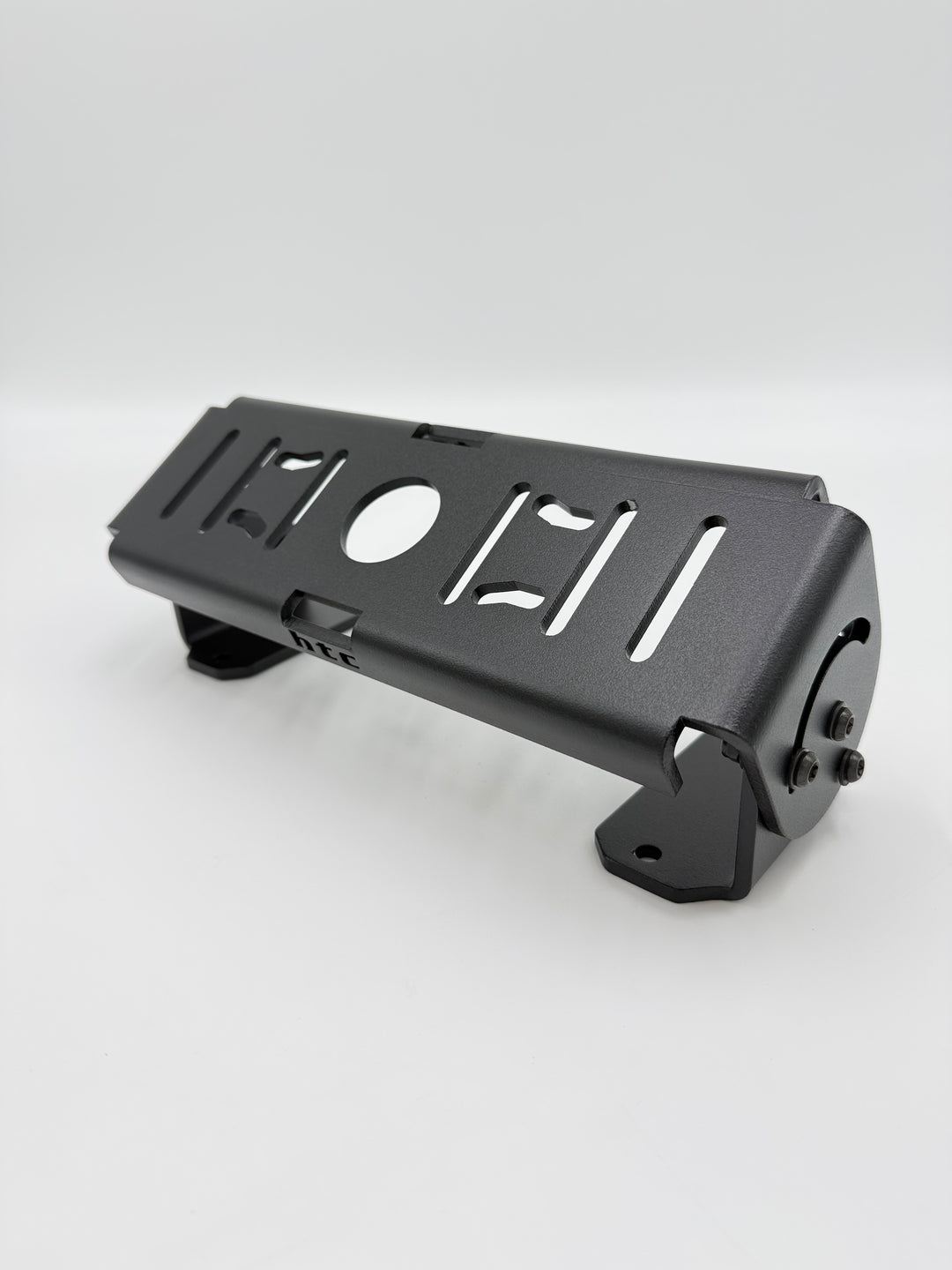 HTC Echolothalterung Steuerstand Single aus Aluminium mit Pulverbeschichtung RAL 9005 struktur